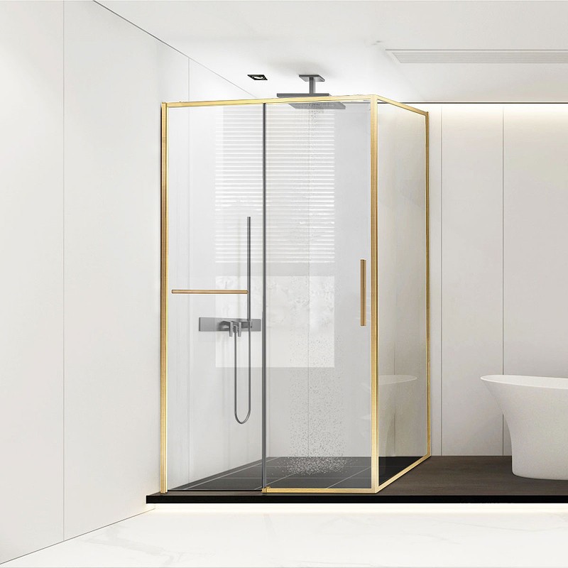Душевой уголок Vincea Slim Soft 110x80 VSR-1SS8011CLG