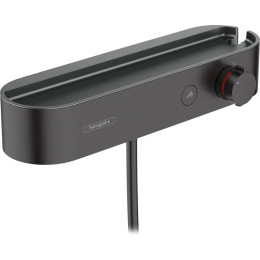 Смеситель для душа Hansgrohe ShowerTabletSelect 400 24360670 с термостатом черный матовый
