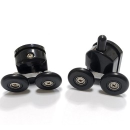 Душевая дверь Abber Schwarzer Diamant 140 AG30140B5 профиль Черный стекло прозрачное