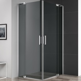 Душевой уголок Cezares Slider 100x80 SLIDER-AH-2-70/80-90/100-GRIGIO-Cr