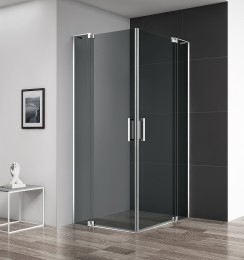 Душевой уголок Cezares Slider 100x80 SLIDER-AH-2-70/80-90/100-GRIGIO-Cr