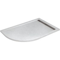 Душевой поддон из искусственного камня Cezares Tray AS 100x80 R TRAY-AS-RH-100/80-30-W-R