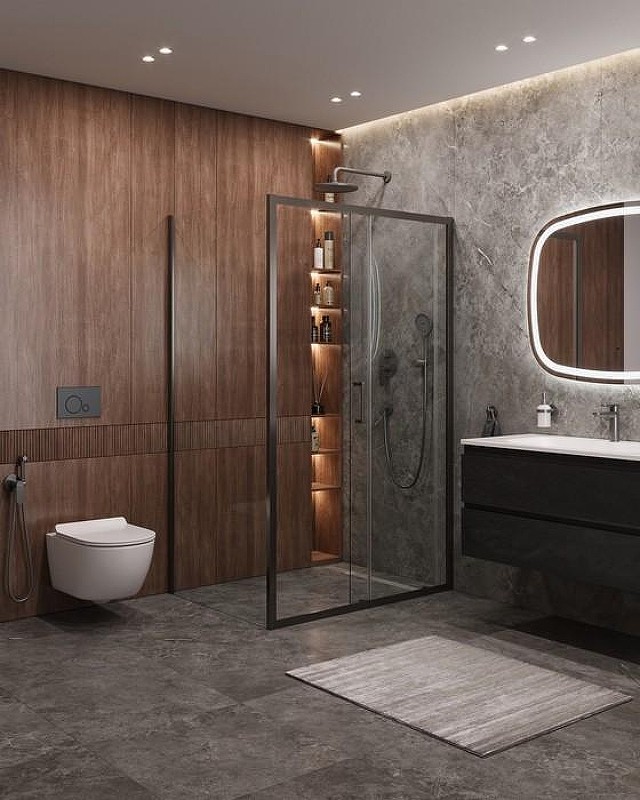 Душевой уголок Cezares Molveno 120x90 MOLVENO-AH-11-120/90-C-GM-IV