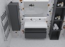 Тумба Boheme Armadi Art Vallessi UNO-S 100 897-100-A mat подвесная