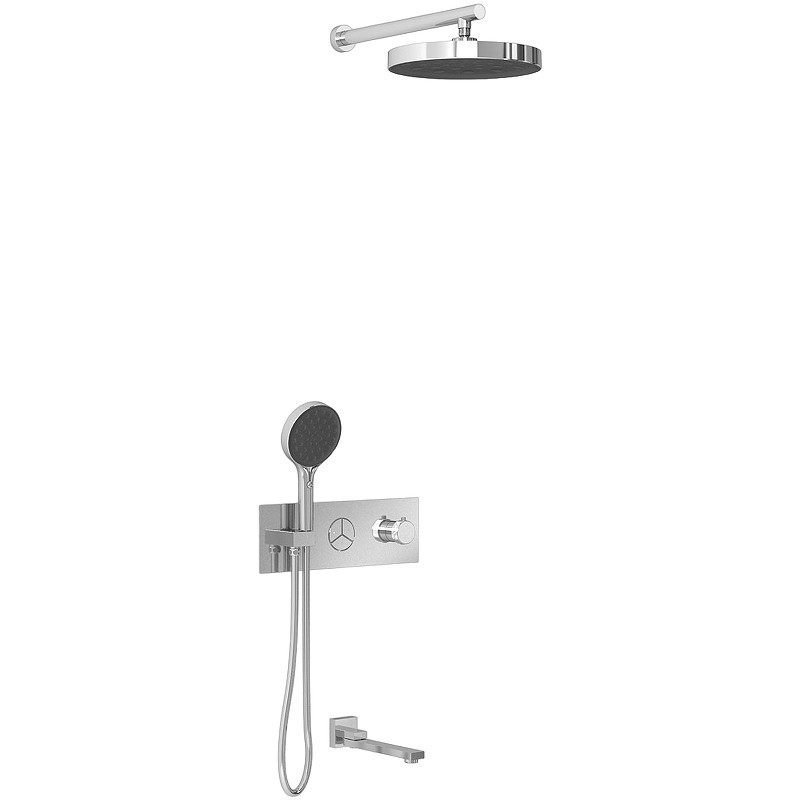 Душевая система Vincea Inspire VSFW-432TI2CH с термостатом