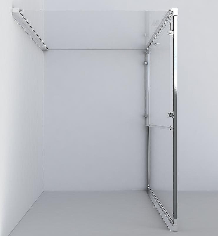 Душевой уголок Vincea Garda 150x100 VSR-1G1015CLB