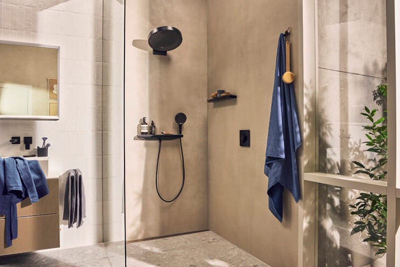 Смеситель для раковины Hansgrohe Metropol 32526670 черный матовый