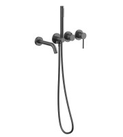 Смеситель для ванны Vincea Groove VBTW-4G1GM