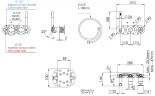 Смеситель для душа Remer Chrono CH97D2PNO цвет Черный матовый