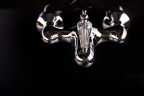 Смеситель для душа Boheme Crystal 304-CRST