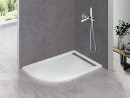 Душевой поддон из искусственного камня Cezares Tray AS 120x80 R TRAY-AS-RH-120/80-30-W-R