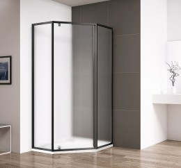 Душевой уголок Cezares Eco 90x90 ECO-O-P-1-90-P-NERO