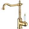 Смеситель для кухни Boheme Tradizionale Oro Crystal 102-CRST