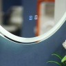 Зеркало BelBagno 80 SPC-RNG-800-LED-TCH-SND с подсветкой