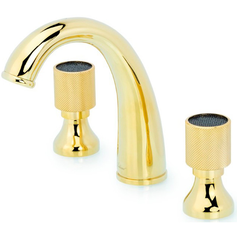 Смеситель для раковины Boheme Royal Cristal 297-Royal/CRST-black