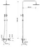 Душевая система Boheme Stick 128-BB.2