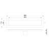 душевой лоток Boheme Premium Linear 60 982-60-GM