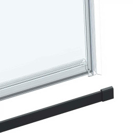 Душевая дверь Vincea Como Soft 110 VDS-1CS110CLB
