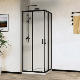 Душевой уголок Vincea City 100х80 VSS-5CT8010CLB