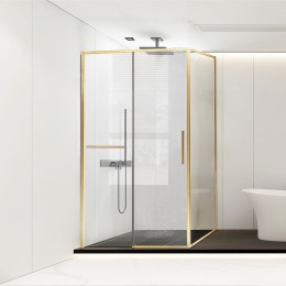 Душевой уголок Vincea Slim Soft 140x80 VSR-1SS8014CLG
