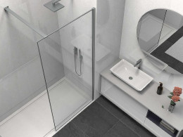 Душевая перегородка Vincea Walk-In 100 VSW-1HS100CLGM