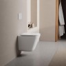 Комплект унитаза с инсталляцией Abber Rechteck AC1219TC-AC0105-AC0120MW цвет Белый с сиденьем Микролифт