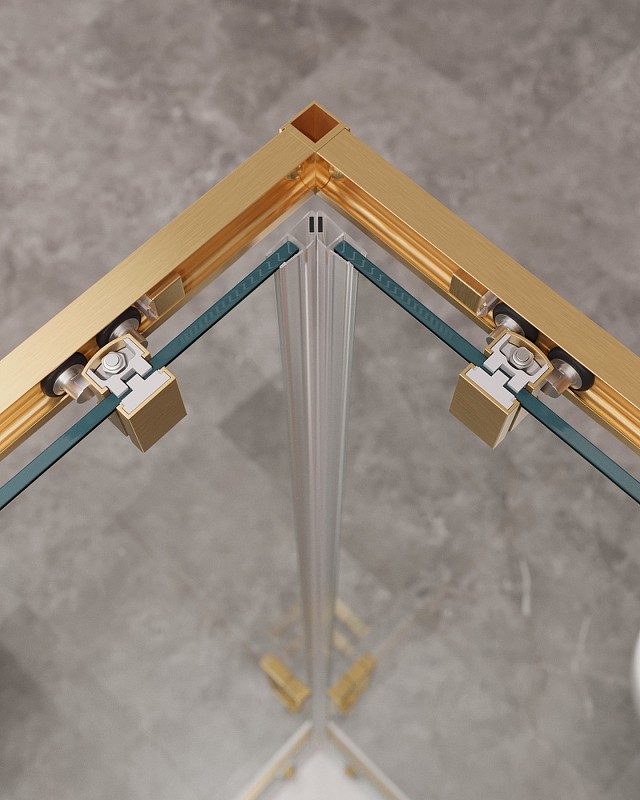 Душевой уголок Cezares Molveno 100x100 MOLVENO-A-2-100-C-BORO-IV