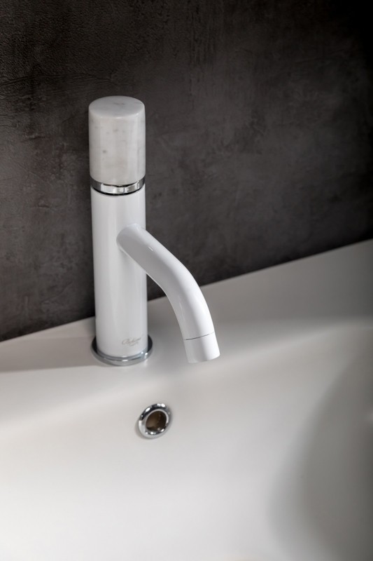Смеситель для раковины Boheme Stick 121-W-MR-WHITE