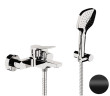 Смеситель для ванны Remer Slash Dot SL02NO цвет Черный матовый