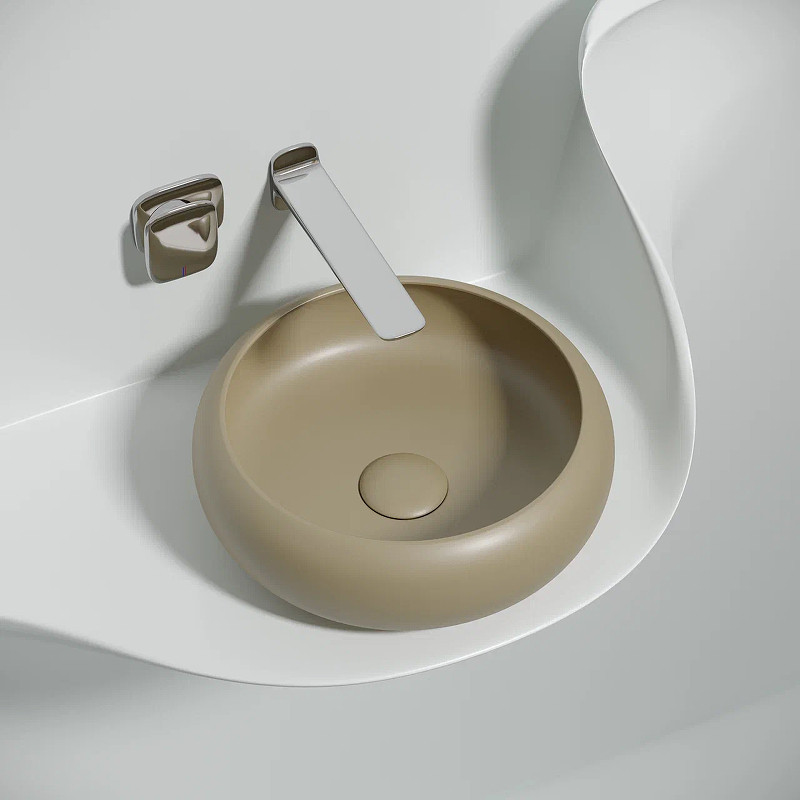 Раковина-чаша Ceramicanova Element 36 CN6050MC Капучино матовая