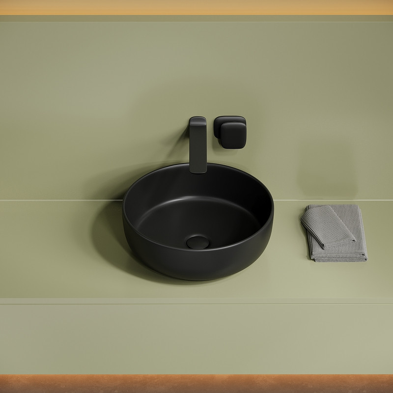 Раковина-чаша Ceramicanova Taycan 38 CN12003MB Черная матовая