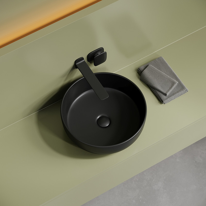 Раковина-чаша Ceramicanova Taycan 38 CN12003MB Черная матовая