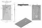 Душевой поддон из искусственного камня Vincea 160x90 VST-4SR9016G