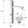 Смеситель для раковины Remer SQ3 S10L