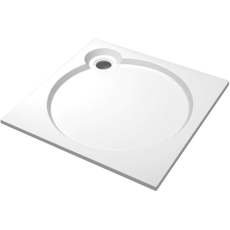 Душевой поддон из искусственного камня Cezares Tray S 90x90 TRAY-S-A-90-56-W