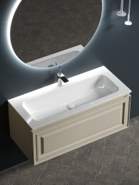 Тумба под раковину Sancos Very 100 VR100CE подвесная Beige Soft