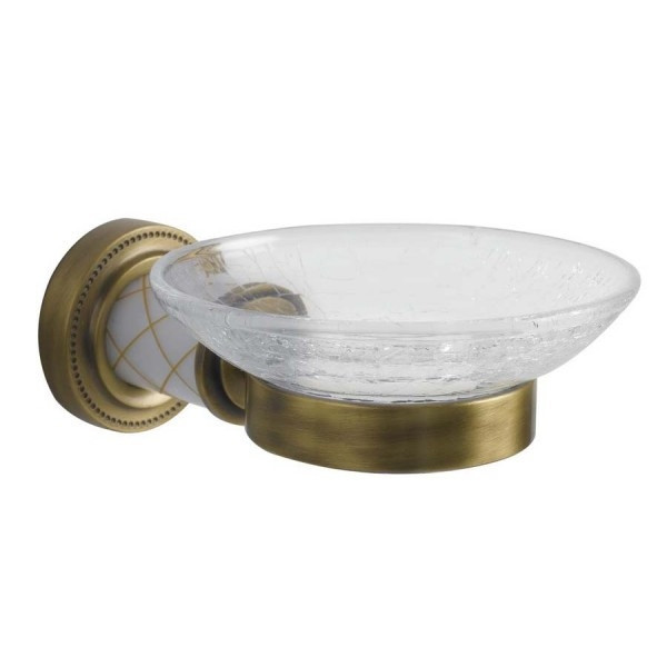 Мыльница Boheme Murano 10903-W-BR