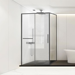 Душевой уголок Vincea Slim Soft 120x80 VSR-1SS8012CLGM