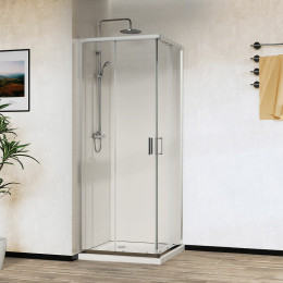 Душевой уголок Vincea City 100х90 VSS-5CT9010CL
