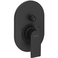 Смеситель для душа Hansgrohe Set HG Rebris E 72459670S черный матовый