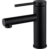 Смеситель для раковины Abber Emotion AF8810B черный матовый