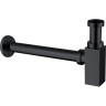 сифон Abber AF0031B черный матовый