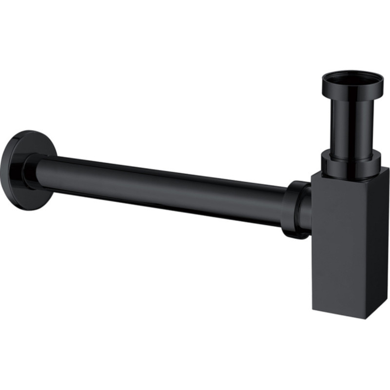 сифон Abber AF0031B черный матовый