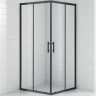 Душевой уголок Cezares Eco 100x100 ECO-O-A-2-100-C-NERO