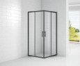 Душевой уголок Cezares Eco 100x100 ECO-O-A-2-100-C-NERO