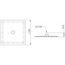Верхний душ Remer 357UFS25X