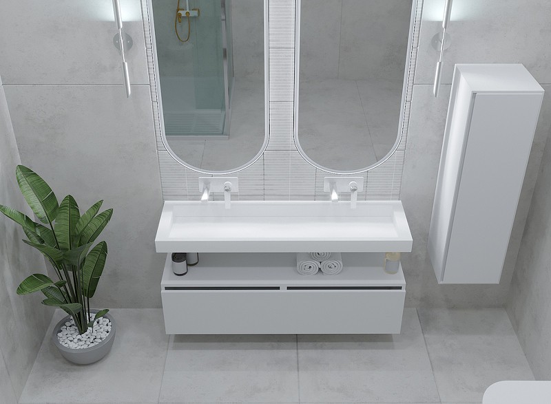 Тумба Boheme Armadi Art Vallessi UNO-S 60 897-060-W подвесная