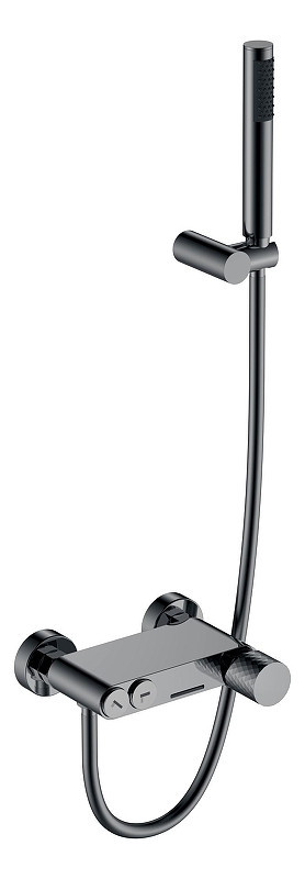 Смеситель для ванны Boheme Stick 123-SGM
