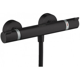 Смеситель для душа Hansgrohe Ecostat Comfort 13116670 с термостатом черный матовый