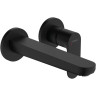 Смеситель для раковины Hansgrohe Rebris S 72528670 черный матовый